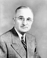 Harry Truman,<br>Thirty-Third President<br>of the United States